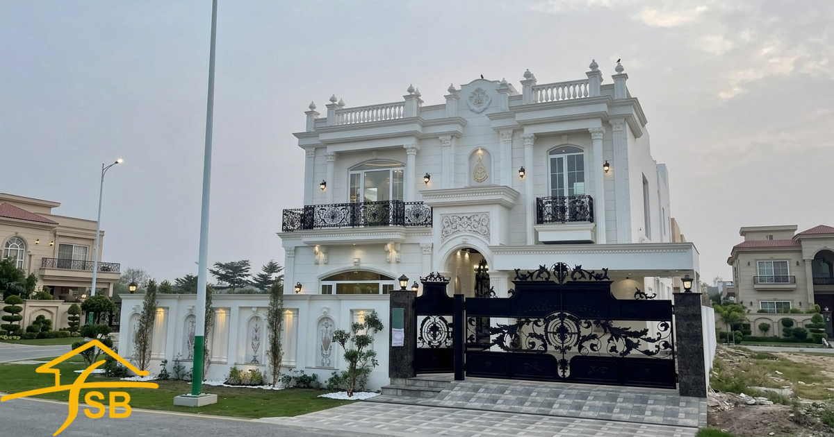 10 Marla Spanish House Design